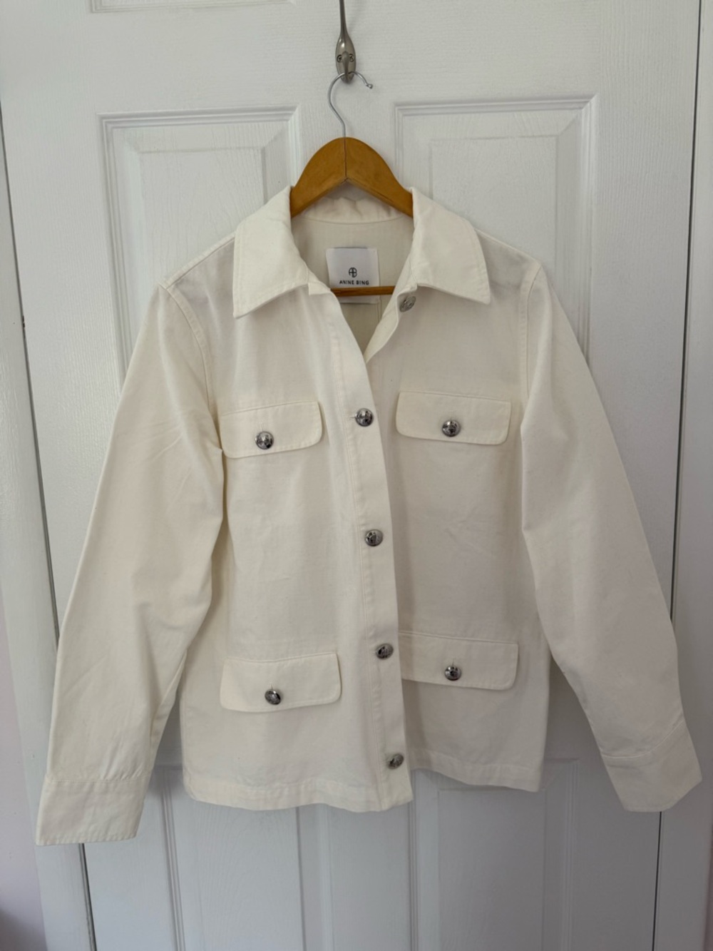 Anine Bing White Corey Jacket NWT Size Small